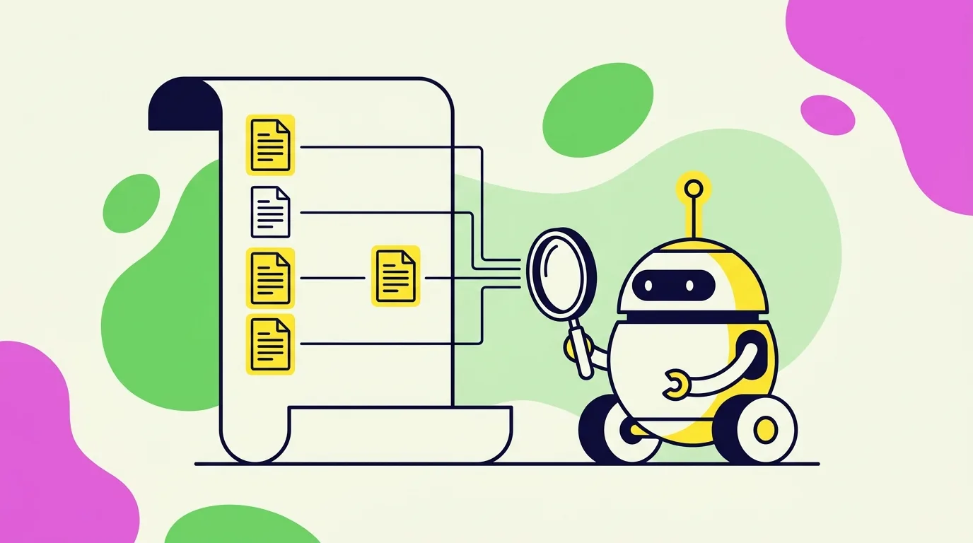 Ilustrasi sitemap website berupa daftar halaman yang dibaca robot perayap mesin pencari